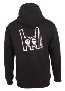 MEINL Metal-Fork czarna bluza z zamkiem XL