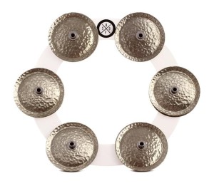 BIG FAT SNARE DRUM Bling Ring White Copper