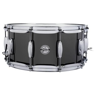 GRETSCH Black Nickel over Steel 14x6,5" werbel