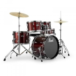 PEARL Roadshow Fusion18 + talerze, stołek (RW)