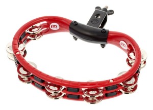 MEINL TMT2R czerwony tamburyn z uchwytem (steel)