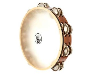BLACK SWAMP TD3 German Silver tamburyn 10"