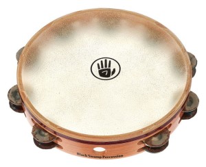 BLACK SWAMP LGTC2 Chromium 25/German Silver tamburyn 10"