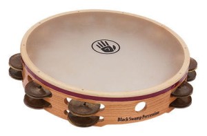 BLACK SWAMP S3TD Aged Brass tamburyn 10"