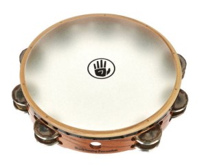 BLACK SWAMP TD3S German Silver tamburyn 10"