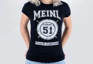 MEINL "College logo" Girlie T-shirt (L)
