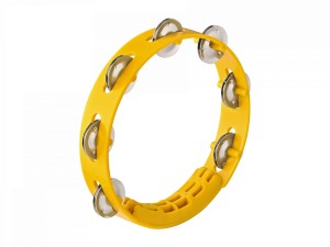 NINO 49Y Compact ABS tamburyn 8" (Yellow)