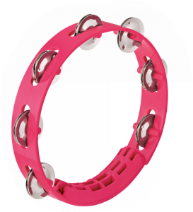 NINO 49SP Compact ABS tamburyn 8" (Pink)