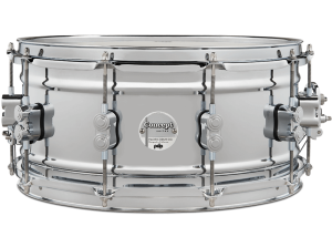 DW PDP Black Nickel Over Steel 14x6,5" werbel
