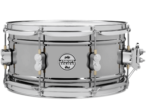 DW PDP Black Nickel Over Steel 13x6,5" werbel