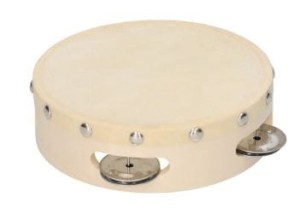 GRV TE-64H tamburyn z naciągiem 6" (4 dzwonki)