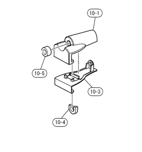 YAMAHA U0052010 Claw Hook