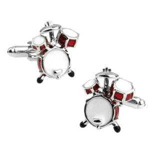SILESIA DRUM Spinki do mankietów (Red)