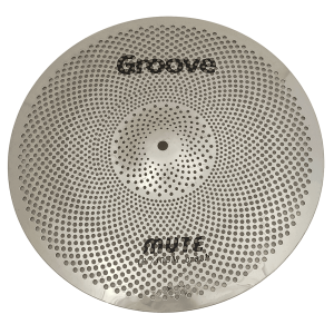 GRV Mute Matte Silver Crash 16"