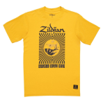ZILDJIAN 400th Anniversary T-shirt (L) zółty