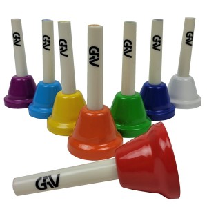 GRV BE-813 Handbells dzwonki zestaw diatoniczny (8 dźwięków)