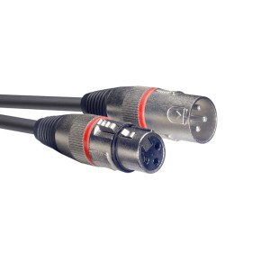 STAGG SMC6-RD kabel mikrofonowy 6m (XLR/XLR)