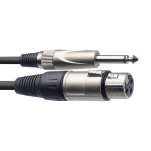STAGG SMC6XP kabel mikrofonowy Jack/XLR 6m