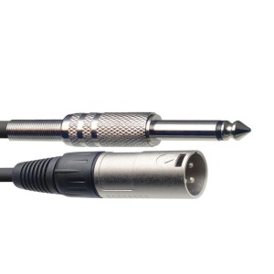 STAGG SAC3PXM-DL kabel mikrofonowy 3m (XLR/jack)