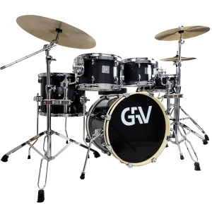 GRV Square Jazz Drum Set (BK) + Zestaw Talerzy B20