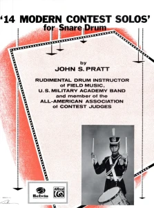 14 MODERN CONTEST SOLOS for Snare Drum