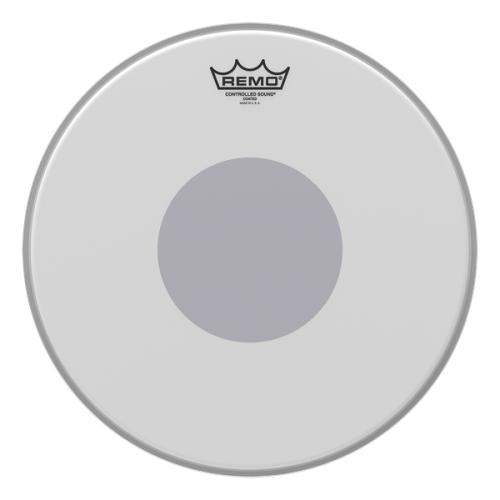 REMO CS Emperor Coated Black Dot 15" 