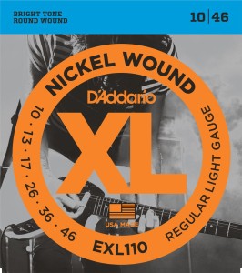 D'ADDARIO EXL110 struny do git. elektrycznej 10-46