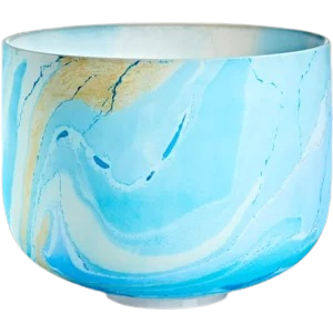 MEINL MCSB10G Marble Crystal Singing Bowl 10" 