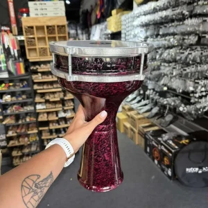 VATAN VDT-124 Darbuka (18,5cm/34cm) - wiśniowy kolor
