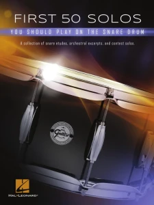 FIRST 50 SOLOS you should play on the snare drum - książka 