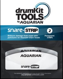 AQUARIAN Snare-Strip łatki na spód werbla (2 szt)