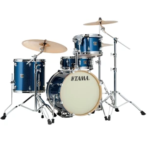 TAMA Superstar Classic Maple Shell Kit 4 pcs - Indigo Sparkle/Chrome HW
