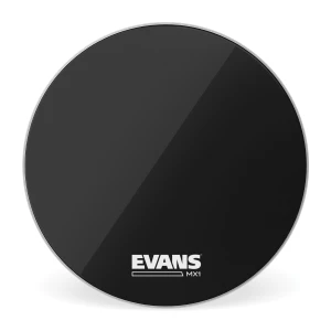 EVANS MX1 Black Marching bass drum head 14"