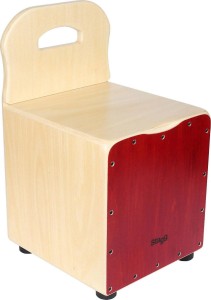 STAGG CAJ-KID-RD cajon dziecięcy (czerwony)