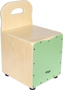 STAGG CAJ-KID-GR cajon dziecięcy (zielony)