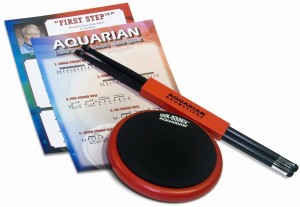 AQUARIAN QBP6 pad 6" + pałki + plakat rudimenty