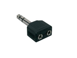 BOSTON AT-175 redukcja 2x3,5mm jack/6,3mm jack
