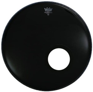 REMO Powerstroke 3 Ebony Bass Reso 22" (z otworem)