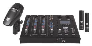 SABIAN SSKIT mikser/rejestrator+ 3 mikrofony PROMO